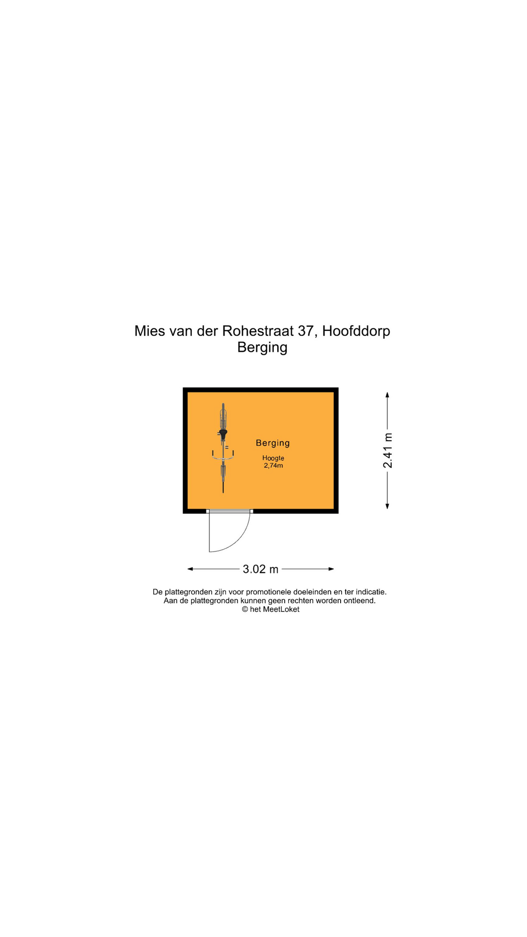 Mies van der Rohestraat 37 , 2132 HX Hoofddorp map